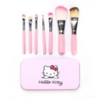 Kuas Set Make Up Hello Kitty Tools Brush 7 in 1 - Image 3