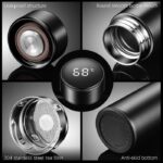 Termos Set Cangkir Vacuum Souvenir Flask Set Hampers 500ml - Gold - Image 2