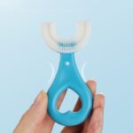 Sikat Gigi Toothbrush U Shape Anak dan Bayi Silikon BPA Free - pink bayi box - Image 5