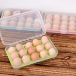 Kotak Penyimpanan Telur Ayam Bebek Bahan Plastik Mika  - Putih - Image 4