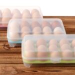 Kotak Penyimpanan Telur Ayam Bebek Bahan Plastik Mika  - Putih - Image 5