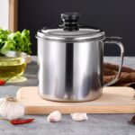 Penyaring Ampas Sisa Minyak Goreng 1.3L Stainless Steel - Image 4
