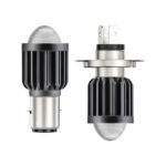 Lampu Laser Alumunuim Foil D2 H4 LED Low 200 Watt 9V-24V - putih kuning - Image 3