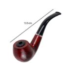 Pipa Filter Rokok Cangklong Kayu Ukir Popeye Chung Feng - urat - Image 4