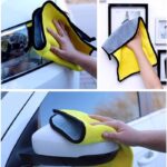 Kain Lap Microfiber 2 Sisi Tebal dan Halus 30x30 - - Image 3