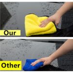 Kain Lap Microfiber 2 Sisi Tebal dan Halus 30x30 - - Image 4