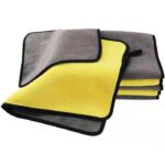 Kain Lap Microfiber 2 Sisi Tebal dan Halus 30x30 - - Image 5