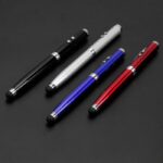Pulpen Stylus 5 in 1 dengan Laser Pointer dan Stylus Capacitive - - Image 2