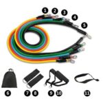 Alat Latihan Yoga, dan Gym Resistance Bands 11in1 -  - Image 2