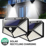 Lampu Solar Tenaga Surya 100 LED Recycling Charging Lamp - - Image 2