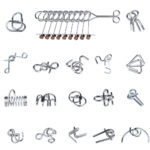 Game Toys Puzzle 3D Metal Dengan isi 18 Pcs -  - Image 2