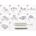 Game Toys Puzzle 3D Metal Dengan isi 18 Pcs -  - Image 4