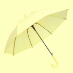 Payung Cantik Bening Transparan Polos Korea Jepang Style - Pink - Image 4