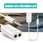 Jack Konektor Splitter Audio 3.5mm 2 Male 1 Female 2 in 1 - Image 3