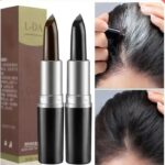 Bright Hair Color Pen Lipstip Cat Rambut Anti-Uban Warma Hitam - 