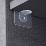 Hook Tempekan Siku Dinding Solusi Praktis Penahan Rak Dan Partisi - 