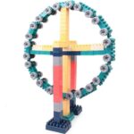 Mainan Balok Susun Plastik Building Block Brick isi 100 - 100 Pcs - Image 6