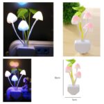 Lampu LED Jamur Avatar Mushroom Night Lamp Sensor Cahaya - Image 3