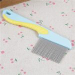 Sisir Besi Kutu Bulu Hewan Peliharaan Gagang Panjang - Kutu Ganggang - Image 2