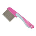 Sisir Besi Kutu Bulu Hewan Peliharaan Gagang Panjang - Kutu Ganggang - Image 5