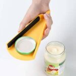 V-shaped Can Opener Multifungsi Alat Pembuka Kaleng Botol Toples - 