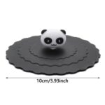 Tutup Gelas Cangkir Karet Silikon Karakter Anti Debu - Image 4