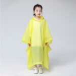 Jas Hujan Model Poncho Anak Dengan Bahan EVA Tebal - biru - Image 2