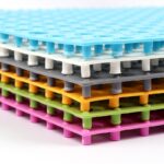 Karpet Kamar Mandi PVC Anti Licin 30 x 30 CM - kuning - Image 3