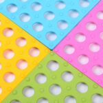 Karpet Kamar Mandi PVC Anti Licin 30 x 30 CM - kuning - Image 4