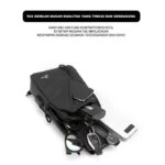 SlingBag LBX Medium CrossBody Stylish dan Fungsional - hitam - Image 3