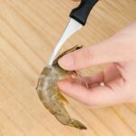 Pisau Dapur Udang Mini Alat Praktis Memotong dan Membersihkan Udang -  - Image 2
