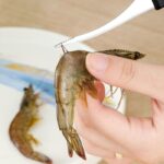 Pisau Dapur Udang Mini Alat Praktis Memotong dan Membersihkan Udang -  - Image 3