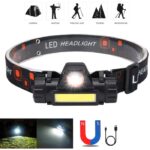 Lampu Senter Kepala Head Lamp Led 2 Mode 90 Rechargeable - Image 3