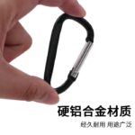 Carabiner Keychain Lock Gantungan Hook Polos Buckle Mini -  - Image 3