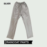 Celana Jas Hujan Karet WaterProof Raincoat Pants Lentur - silver - Image 2