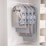 Sarung Cover Gantung Baju Dengan Resleting Anti Debu PEVA - 120x60 - Image 6