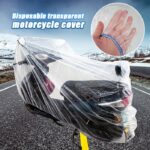 Sarung Cover Pelindung Sepeda Motor Plastik Bening Anti Air - m - Image 4