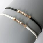 Ikat Pinggang Kulit Tali Kecil Adjustable Fashion Korea Untuk Wanita - mutiara coklat - Image 4