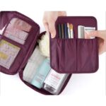 Tas Kosmetik Multifungsi Pouch Tas Make Up Multi Pouch Travel - hitam - Image 4