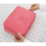 Tas Kosmetik Multifungsi Pouch Tas Make Up Multi Pouch Travel - hitam - Image 6