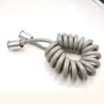 Selang Shower Mandi Spring Hose Fleksibel Spiral 2 Meter - putih - Image 4