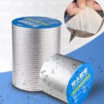 Lakban Perekat Alumunium Foil Butyl Super Anti Air dan Anti Bocor - 5 Meter