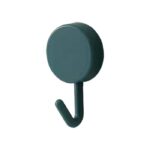 Hook Gantungan Kunci baju Tempel Dinding Polos Bulat Serbaguna - Biru Tua