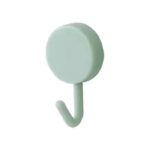 Hook Gantungan Kunci baju Tempel Dinding Polos Bulat Serbaguna - Biru Muda