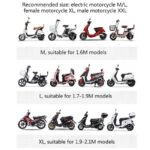 Sarung Cover Pelindung Sepeda Motor Plastik Bening Anti Air - xl