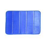 Keset Kaki Anti Slip Alas Penyerap Air Microfiber 56x35 cm - biru