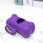 Wadah Sampah Poop Bag Model Tulang Bahan Plastik Praktis - wadah ungu