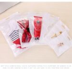 Plastik Klip Putih Ziplock Ukuran Sedang Dan Kecil Packing - 7 X 10 cm