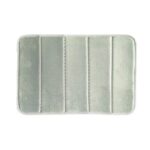 Keset Kaki Anti Slip Alas Penyerap Air Microfiber 56x35 cm - abu