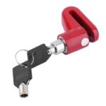 Kunci Gembok Pada Cakram Sepeda Motor Universal Disc Lock - merah